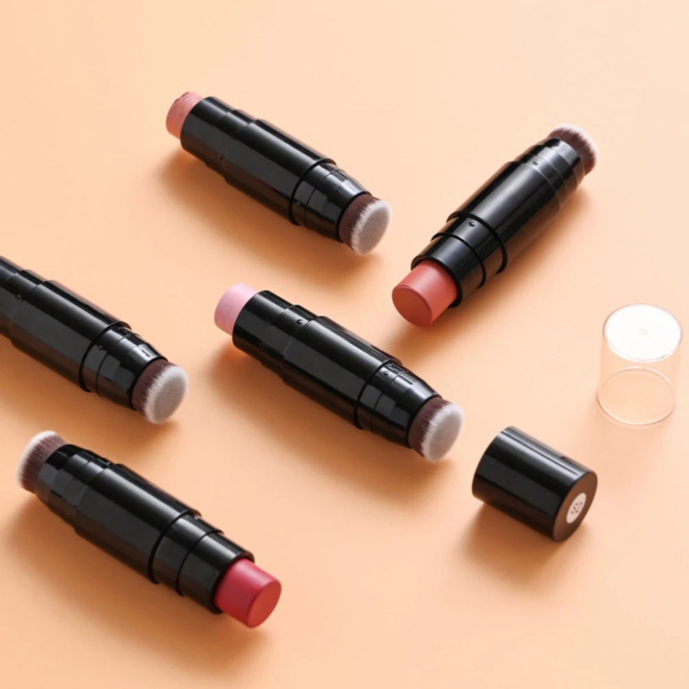 Custom Logo 4colors Highlight Stick Double-ended 3D Brighten Wholesale Private Label Matte Natural Waterproof Vegan Makeup