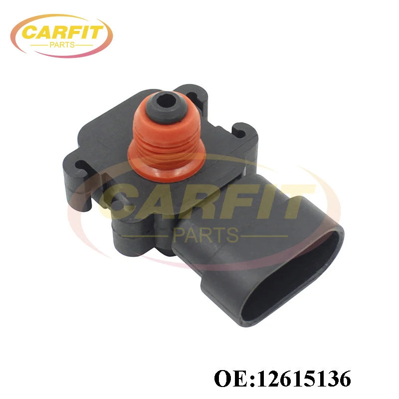 New OEM 12615136 MAP Manifold Absolute Pressure Sensor For Chevrolet GMC Buick Pontiac Cadillac LS1 LS3 LQ4 LS6 LSX Auto Parts