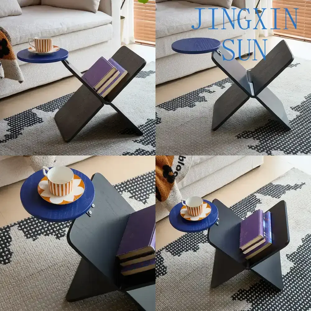 Floor Shelf for Living Room Bookshelf for Bedroom Magazine Shelf for Study Activity Small Bookshelf for Home Office Dorm Room