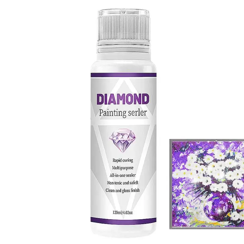 Diamonds Painting Sealer 5D DiamondPainting Glue Permanent Hold DIY Conserver Puzzle Glue Diamonds Painting Accessories