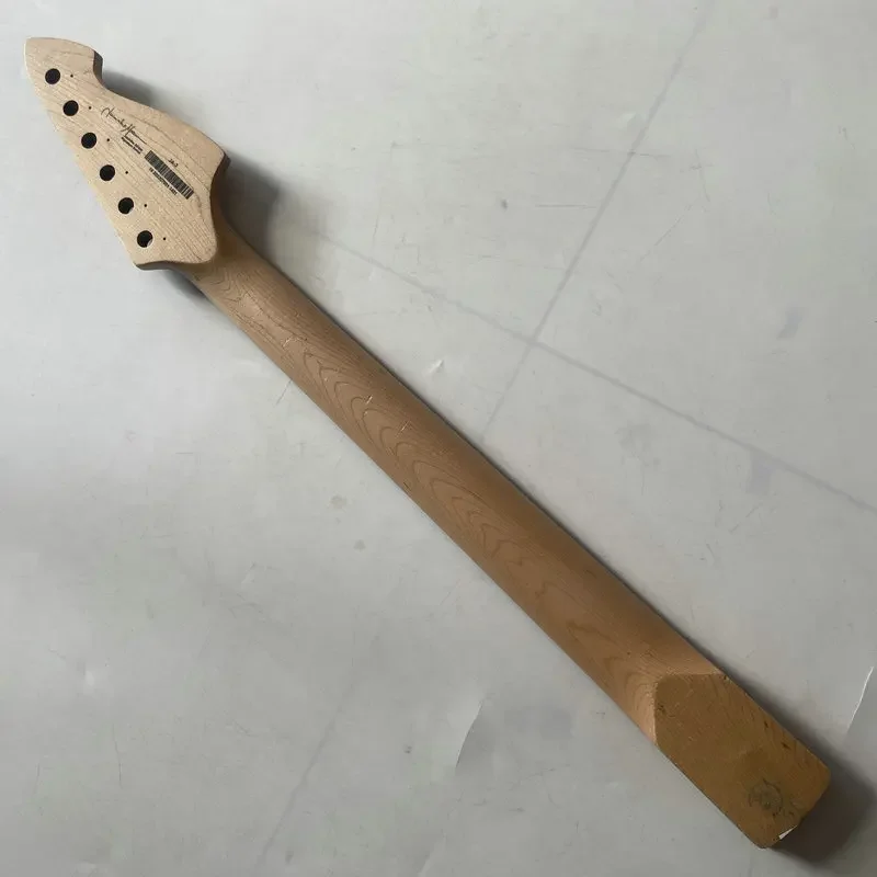 FN609 Original Tagima JA-3 Electric Guitar Neck Maple Wood  22 Frets for  DIY Guitar  Parts Reverse Headstock