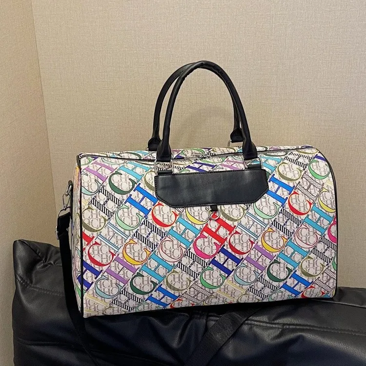 

Lightweight Travel Tote Bag, Spacious Weekend Duffle Bag, Multi-Purpose Crossbody Gym Bag for Men & Women, Carry On