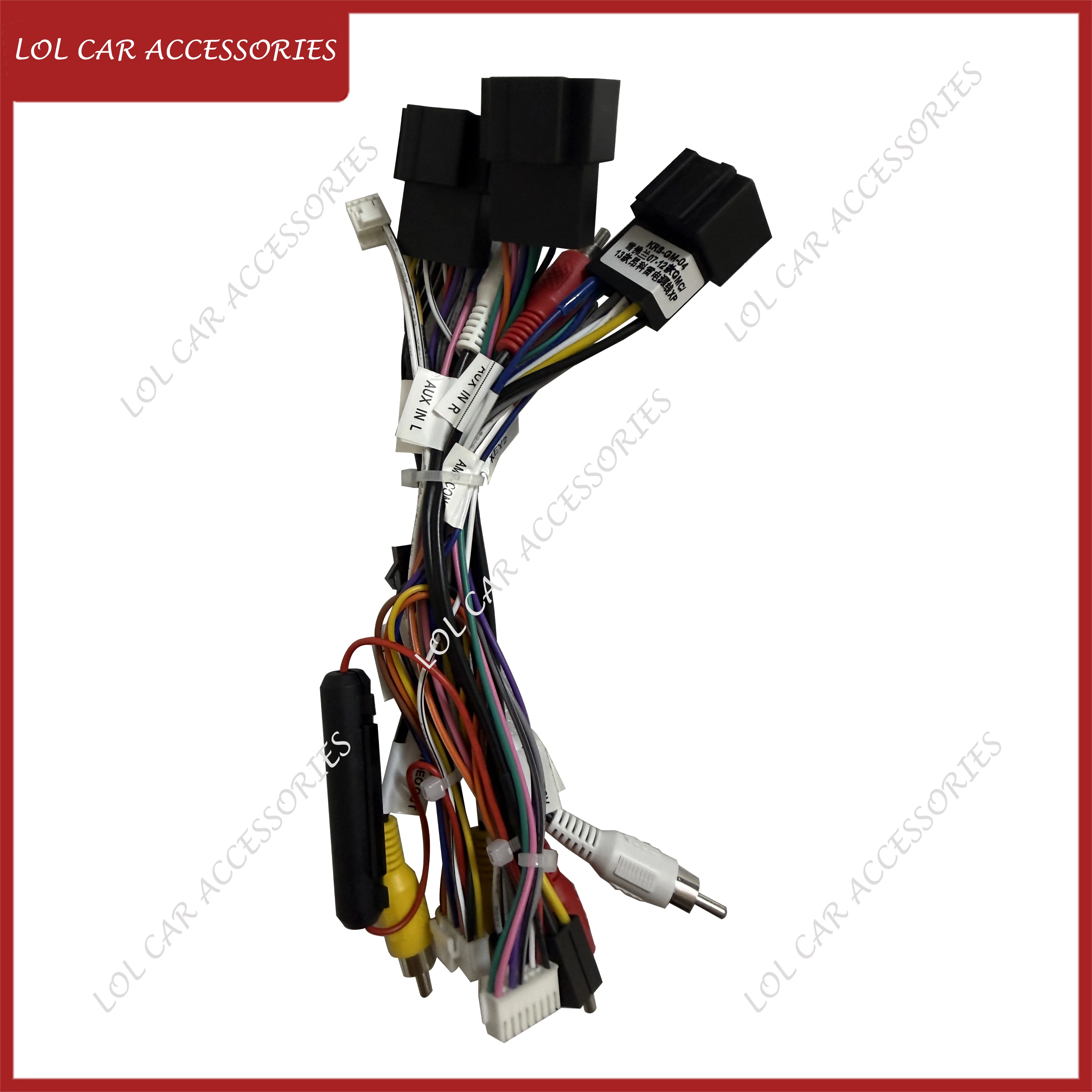 For BUICK Enclave / GMC Acadia Savana Sierra 2013 Car Radio Android Stereo Player Power Cable Canbus Panel Frame Wiring Harness