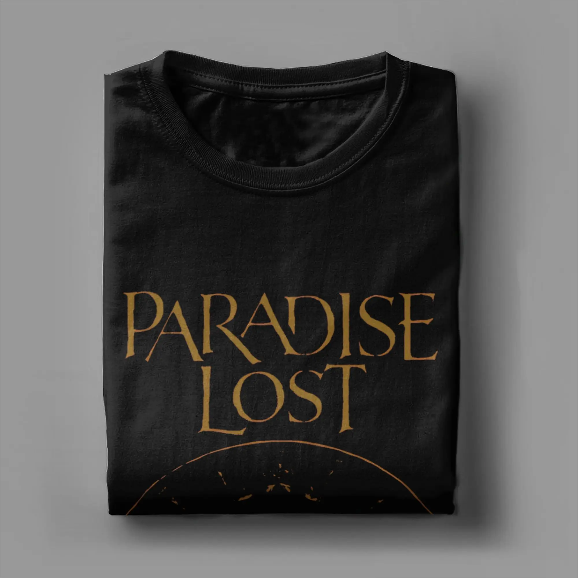 الجنة المفقودة الفرقة الفن الرجال تي شيرت الجدة تي شيرت قصير الأكمام جولة الرقبة تي شيرت 100٪ القطن ملابس الكبار #4