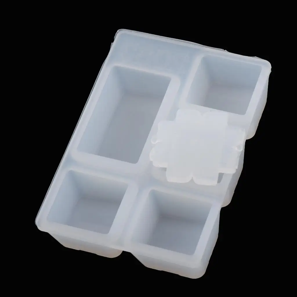 Versatile Silicone Cake Mold Non Resin Casting Mold for Keycap Tray Chocolate Fondant Use