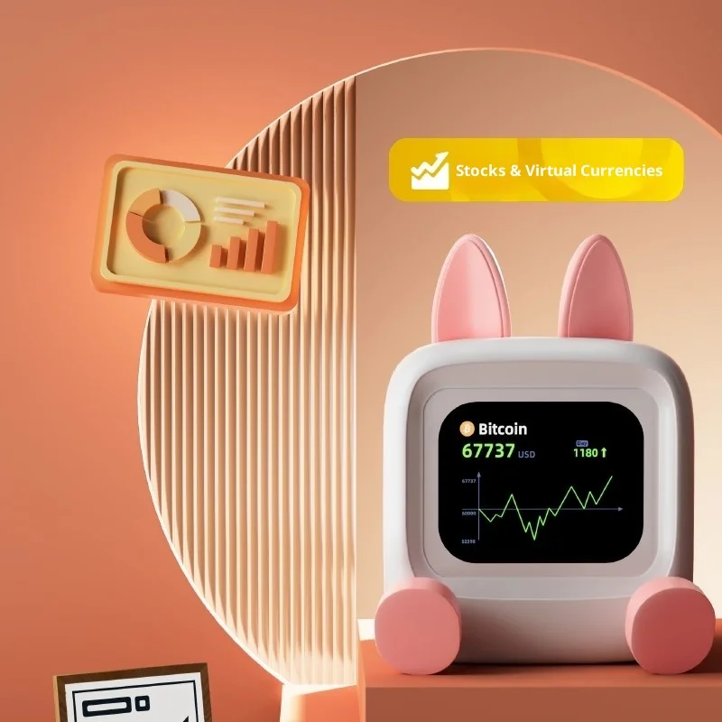 MILI TV سمّاعات بلوتوث الذكية روبوت المتكلم الإبداعية لطيف الجدول الحيوانات الأليفة الإلكترونية الحيوانات الأليفة فتاة هدية عيد ميلاد صديقة زوجة هدية