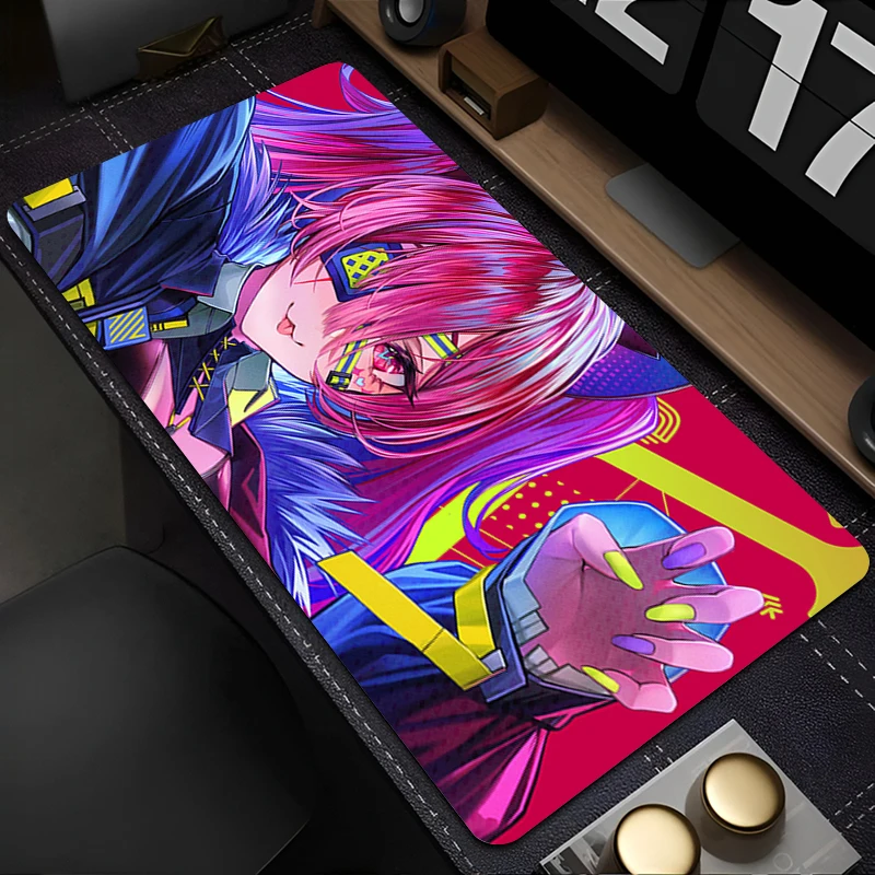 Alas Mouse Aksesori PC Alas Keyboard Anime Gadis Seksi Alas Meja Kantor Anti Selip Alas Mouse Karet Alas Tablet Gaming Alas Diperpanjang