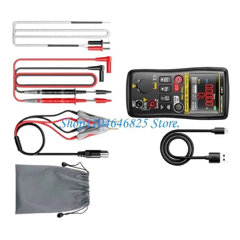 Multifunctional Digital High Accuracy Multimeter Auto Measure Electrical stream Resistance Connection