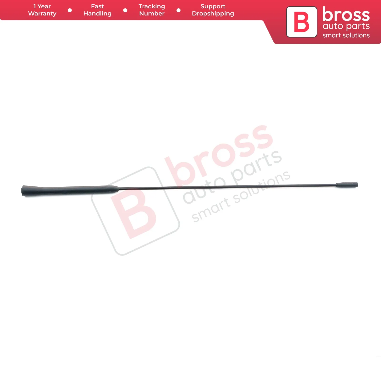 

BSP843 Roof Mount Aerial Mast Antenna Rod 97GP18A886AB For Ford Mondeo Focus C-Max Fiesta Transit Connect Kuga Ka Scorpio 440 mm