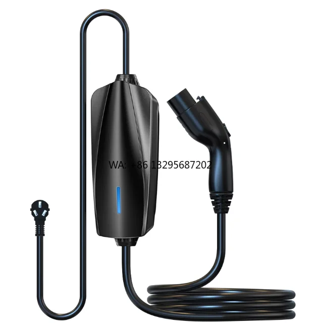 

Портативное зарядное устройство для электромобилей GBT 3.5 кВт, новое, для дома, 240В 16А, мобильное зарядное устройство с 3-контактным разъемом