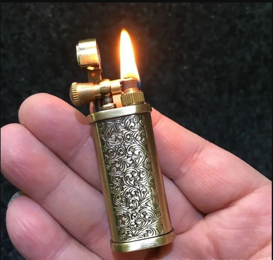 Vintage Metal Flint Peter Kerosene Lighter Unusual Survival Gadget Men\'s Smoking Accessories Collection Collection Gift