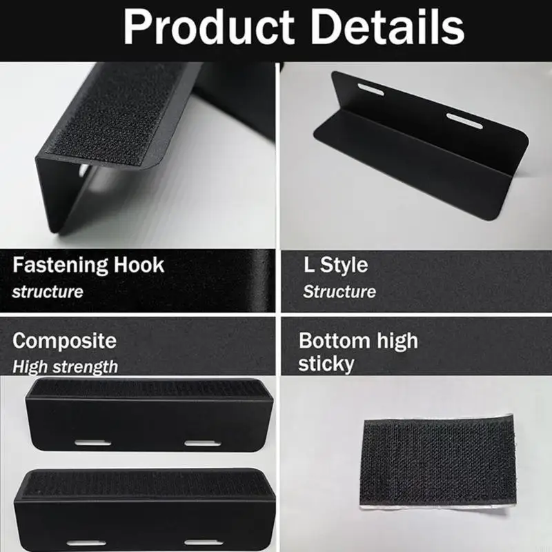 2025 جديد السيارات جذع الشعوذة الشريط مقسم 3 قطعة معتدل الصلب البضائع مخطط قابل للتعديل ضد زلة أصحاب لأكياس التسوق