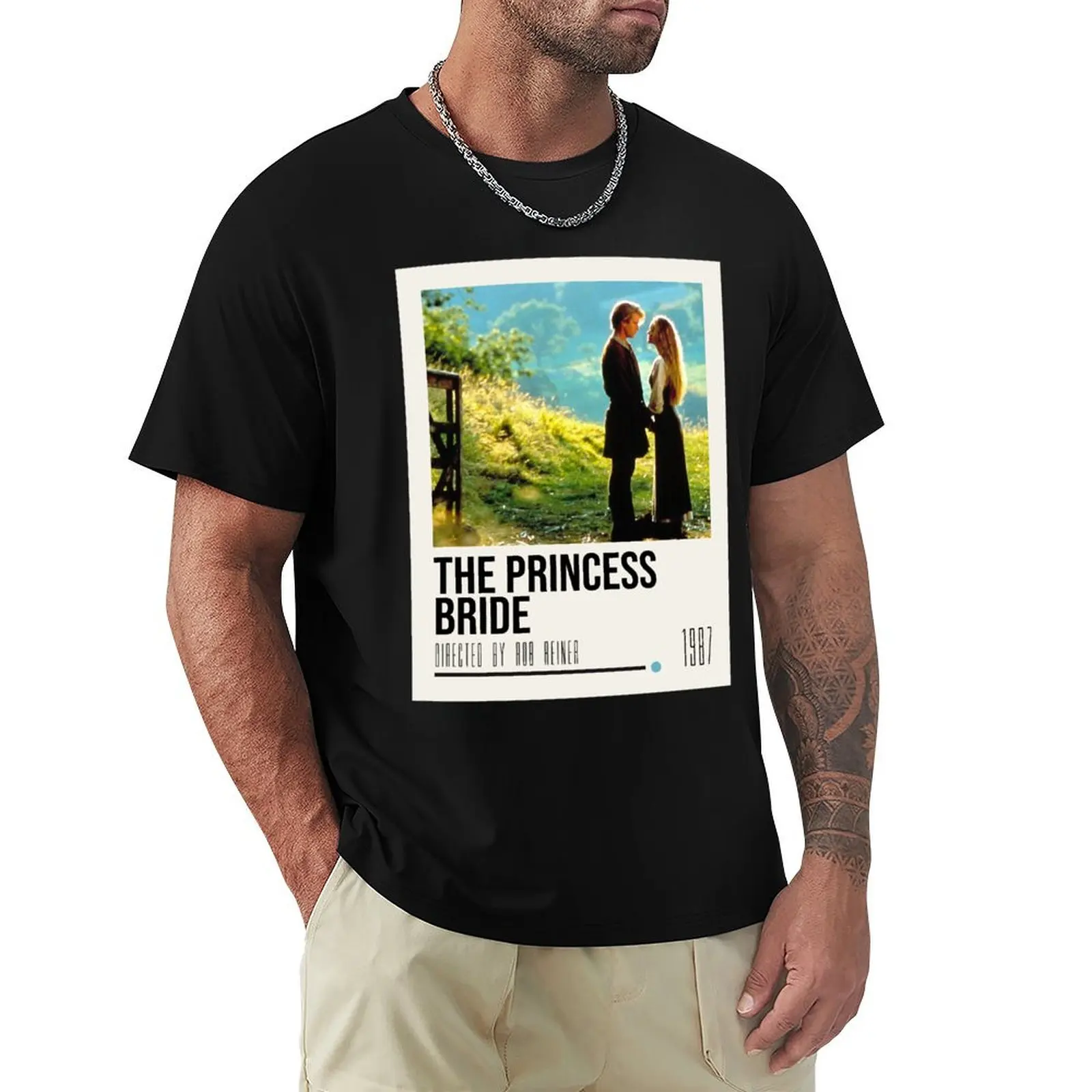The Princess Bride Movie Poster T-Shirt street wear shirts graphic funny t shirts men