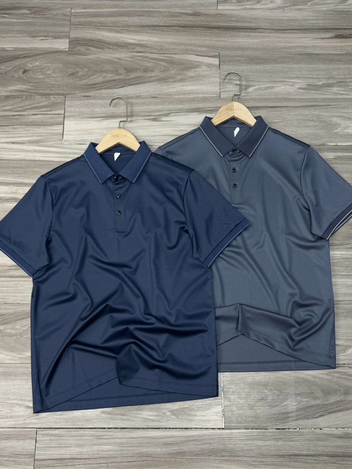 

Высококачественный Busin ort Sve irt для мужчин Silk Cool Comfortable Non-Stiy Busin Casual Faion Urban Sle