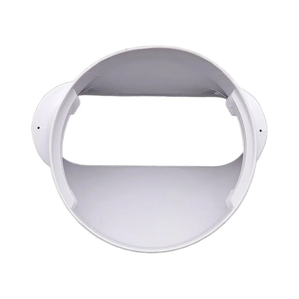 Portable Air Conditioner Hose with Flat Mouth Connector Ventilation Kit 5.9 Inch Diameter 150mm for Most Units