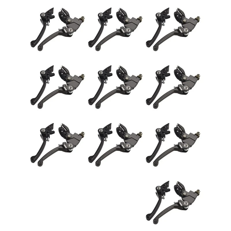 Best-Selling 20X Clutch Brake Lever For 22Mm 7/8 Inch Handlebar 110Cc 125Cc 140Cc TTR 125Cc Apollo 125 Pit Dirt Bike ,Black
