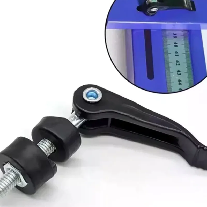 1pc Quick Press Screw Attaching Clamp 6mm Thread Lawn Mower Handle Knobs Nut Bolt Lawn Mower Push Cutter Accessories