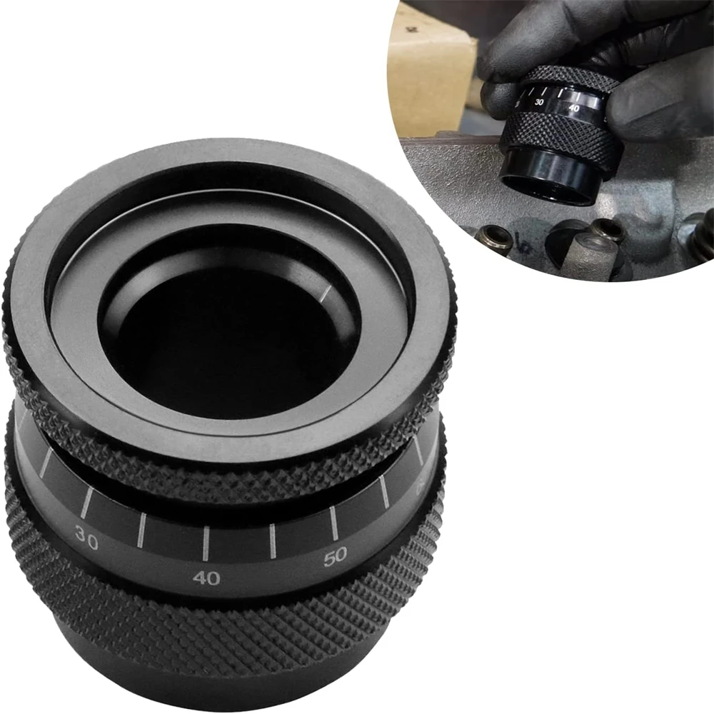 

Valve Spring Height Micrometer Measurer Instrument Tool 1.600" -2.200" Height Range Accurate Reading Black Aluminium