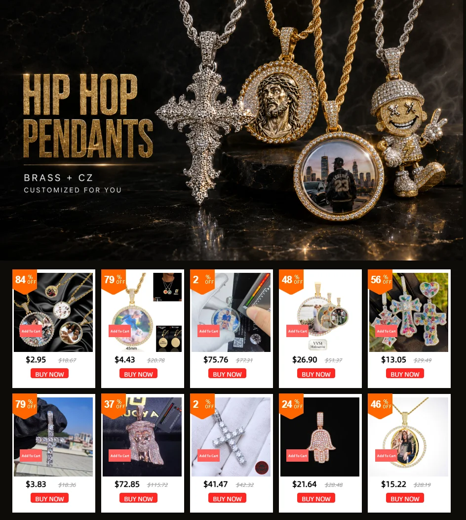Hip Hop Schmuck Bling CZ Memorial Bilderrahmen Halskette Personalisierung Foto Benutzerdefinierte 26/35/45/68,5 MM Kreis Medaillons Anhänger – Detail 1