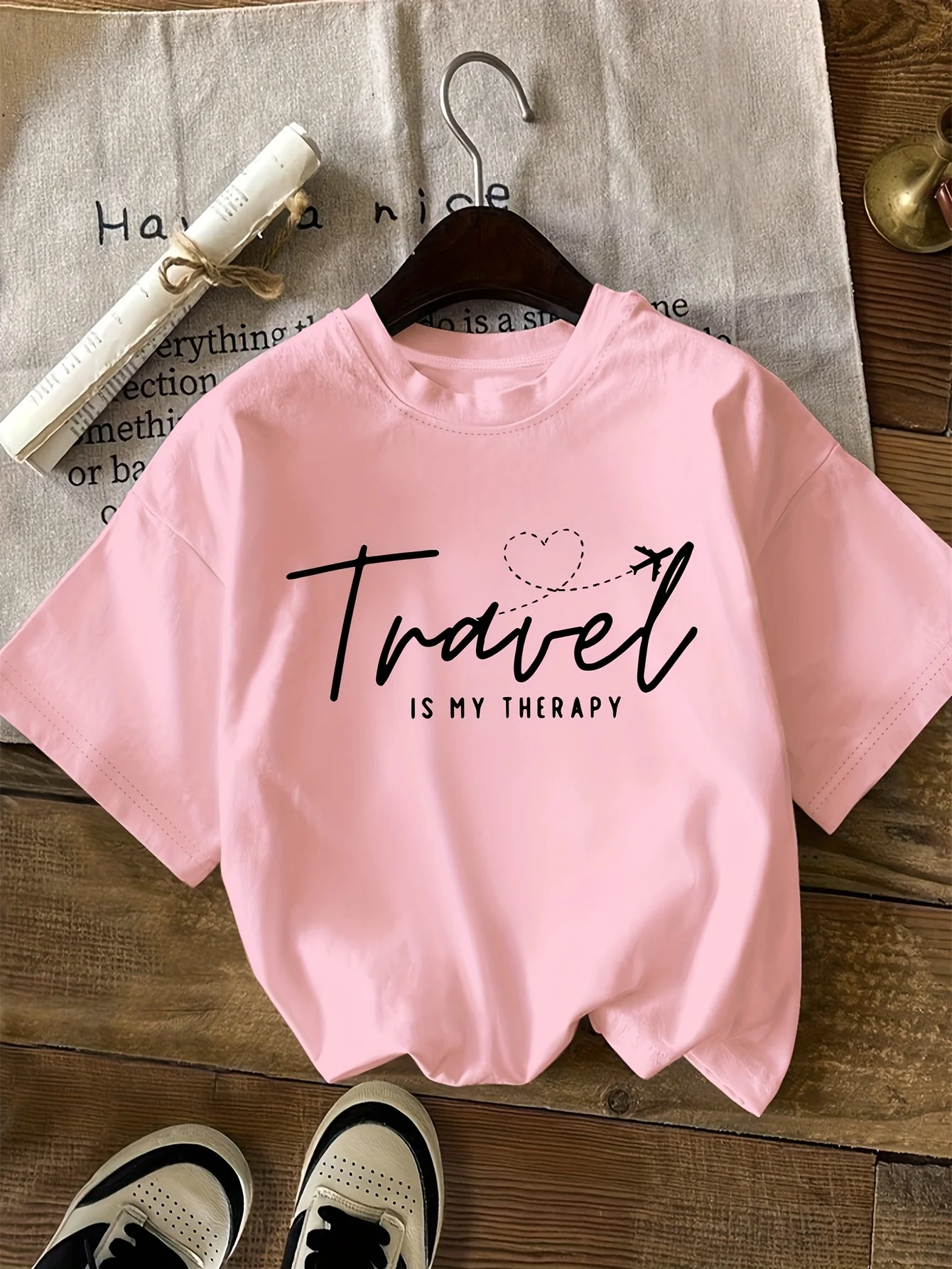 Women'S Casual Crew Neck T-Shirt - 