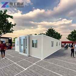 YG Premium Quality 20/40ft Prefab Container House Competitive Price Portable Shipping Container for Bedroom 1 Year Warranty