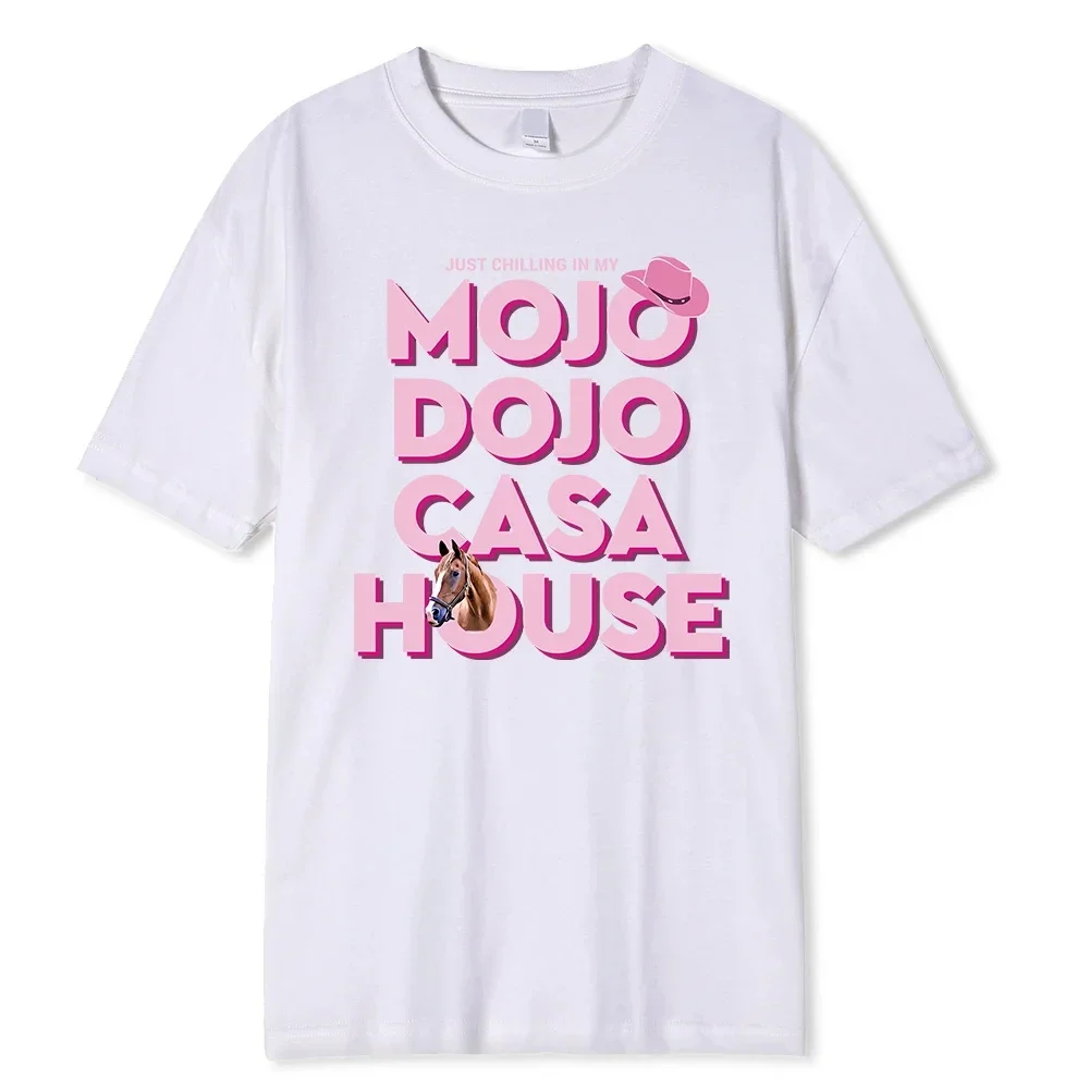 Ryan Gosling Mojo Dojo Casa House T-Shirt Men Women 100% Cotton Plus Size O-Neck Streetwear Harajuku Daily Casual Unisex Tees