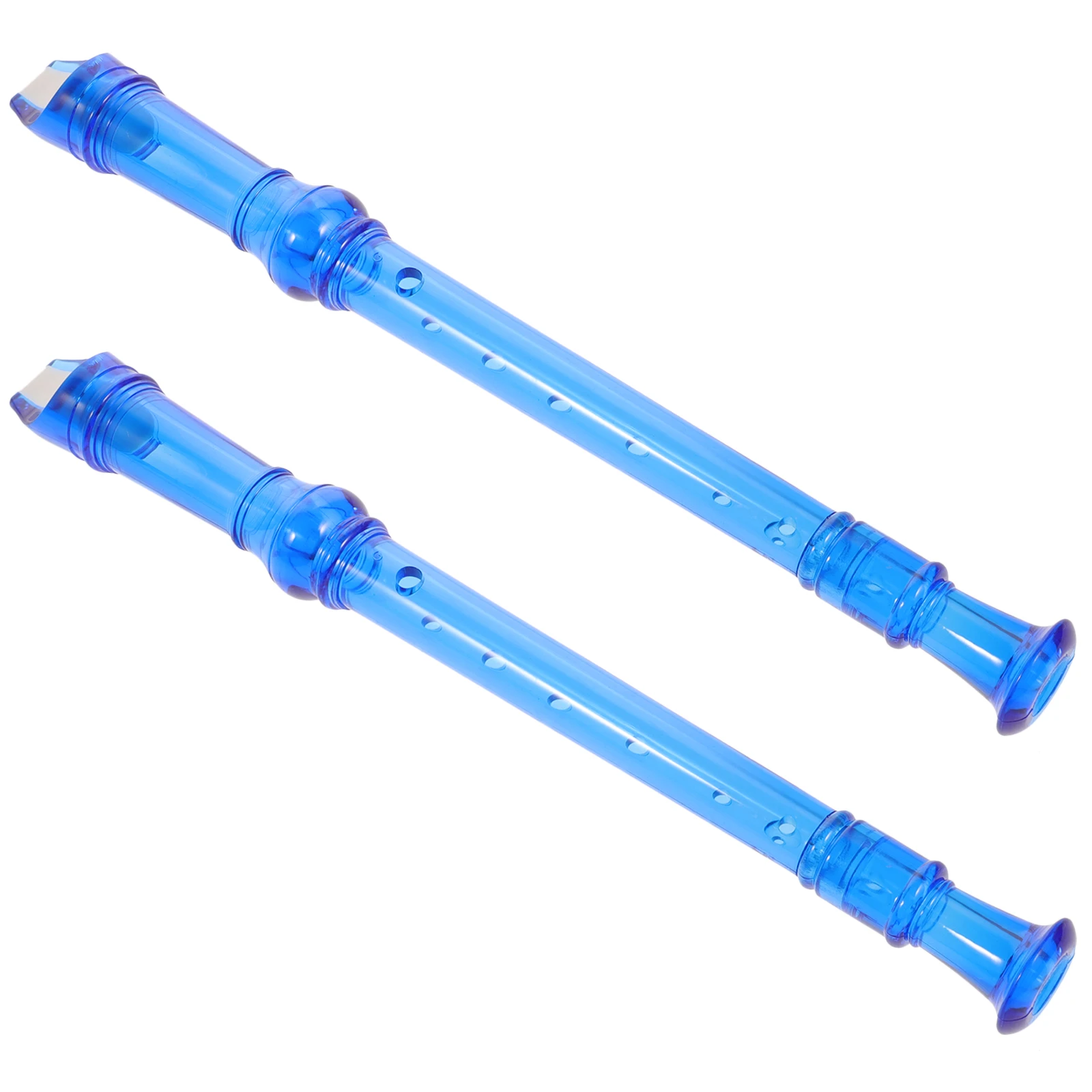 

2pcs 8 Hole Soprano Recorder Flute For Beginners Teens Students High-Pitched Musical Instrument With Cleaning Rods Easy To Play
