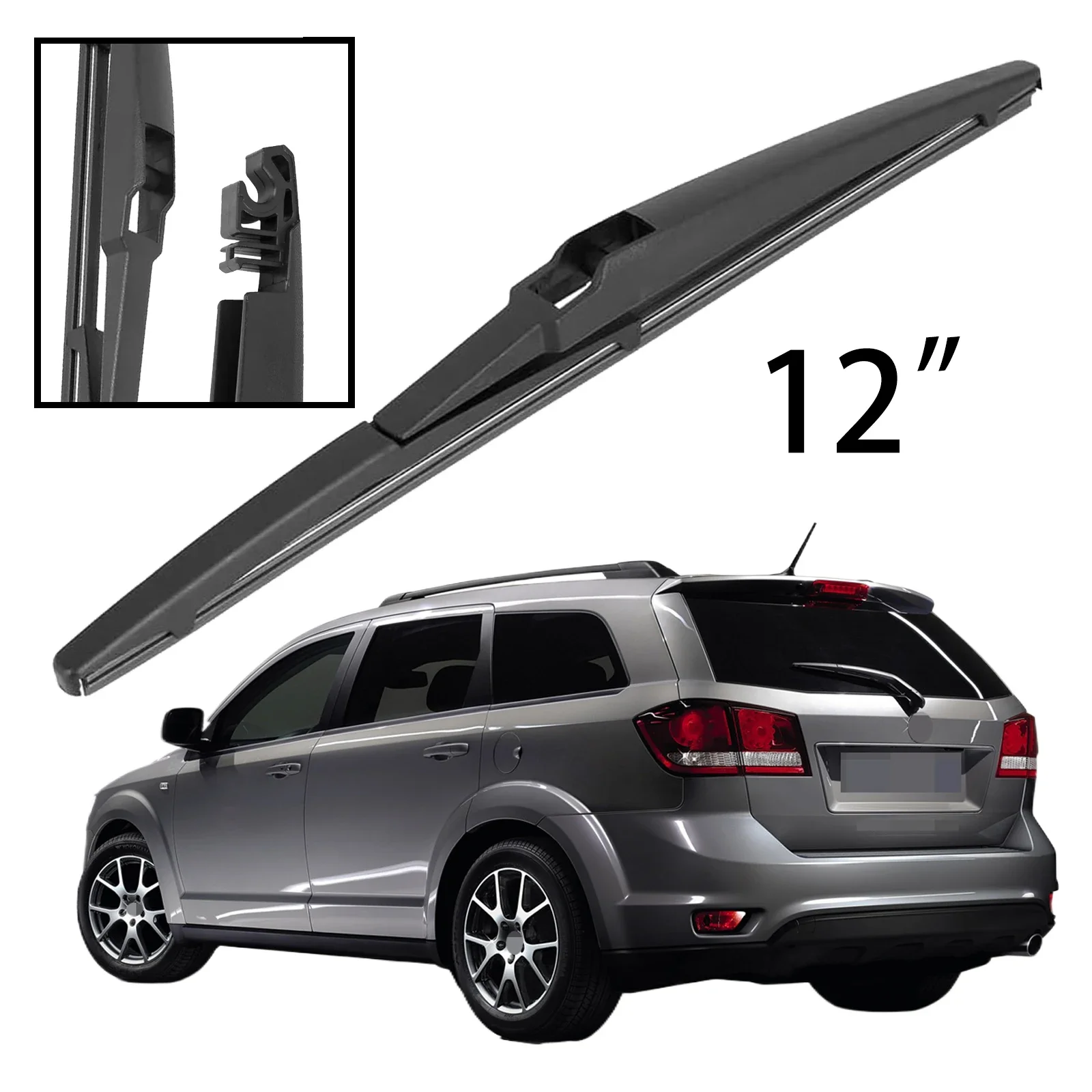 

12" Rear Windshield Windscreen Washer Wiper Blade For Fiat Freemont 2011-2017 Car Accessories Accsesories