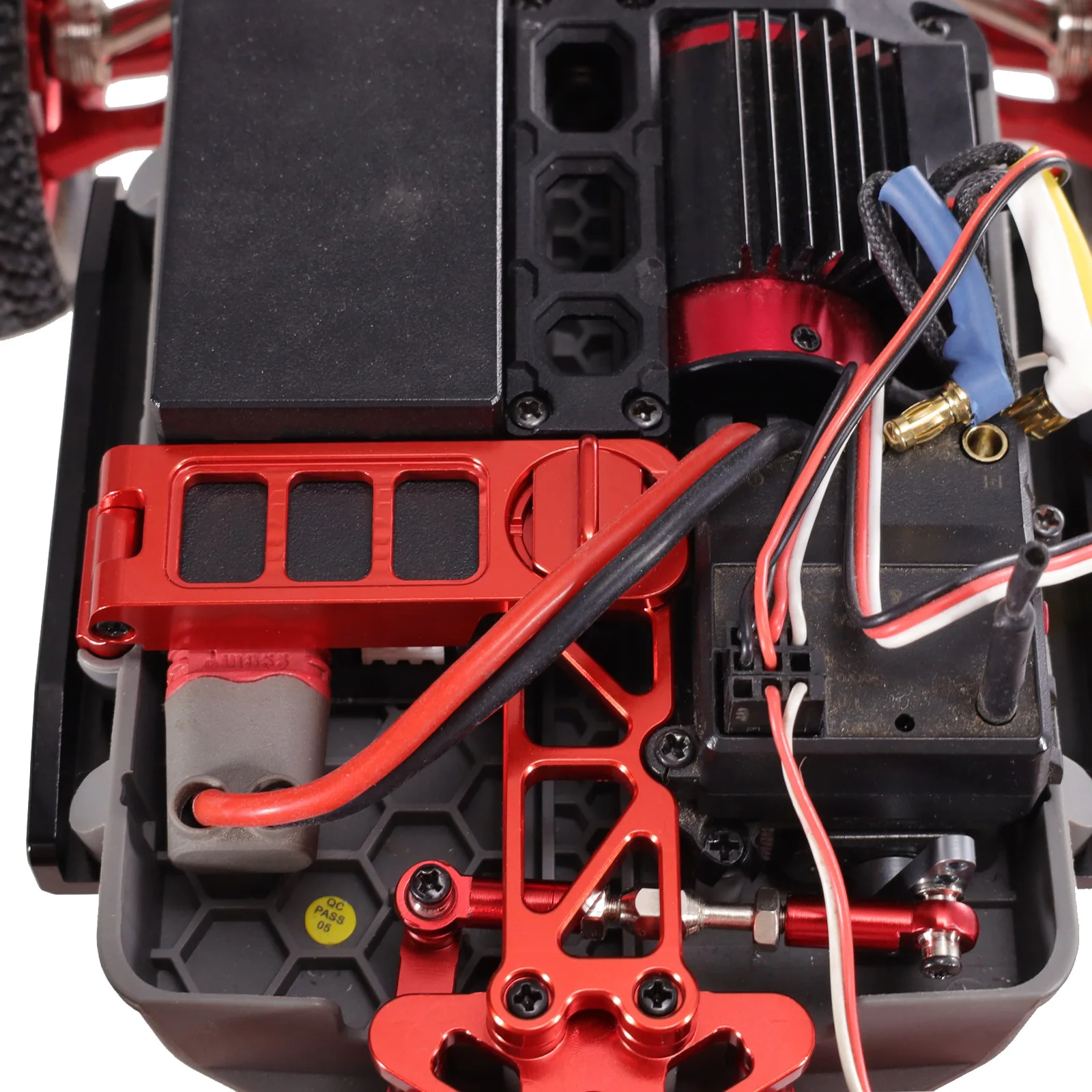 For MJX Hyper Go16207 16208/09/10 H16 H16BM H16PLH16V3 M162 M163 RC Car Metal Front Upper Gearbox Cover Parts and Accessories