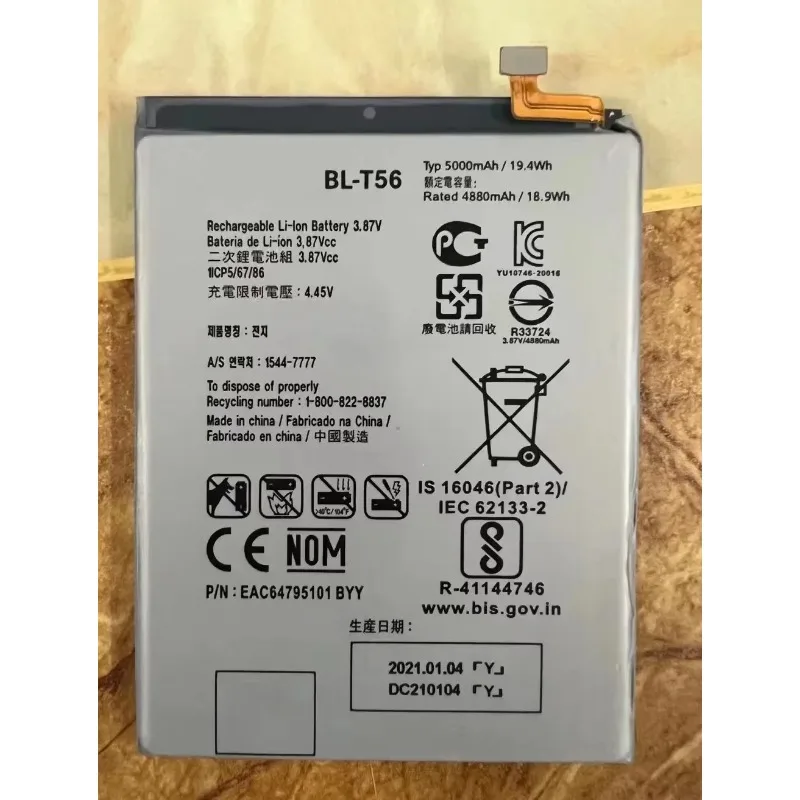 For LG K42/K52/K62 BL-T51 BL-T56 Brand New Mobile Phone Battery