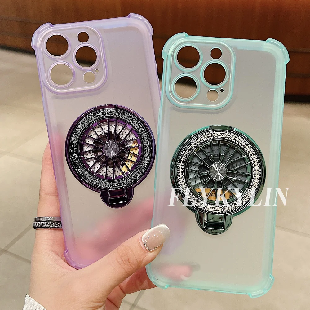 Anti-Fall-Schutz-Telefonhülle für Honor X9B X9A X60 Pro X60i X6C Magic 5 6 7 Pro Lite Gyroskophalterung magnetisch