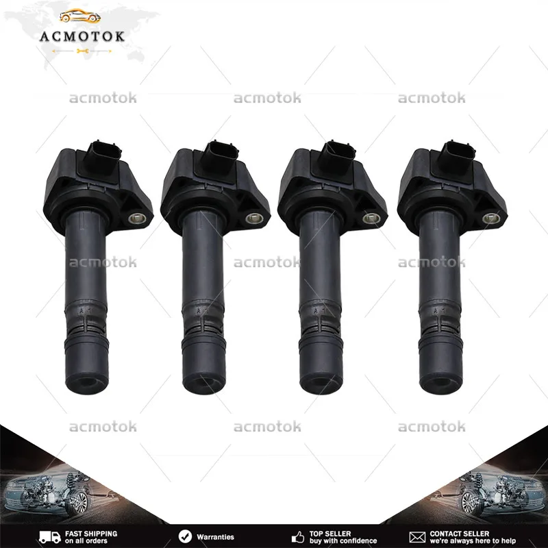 SET OF 4 30520-RNA-A01 For  Honda CIVIC FA1 Accord CITY CRV 2.0L 2007-2011 Ignition Coils