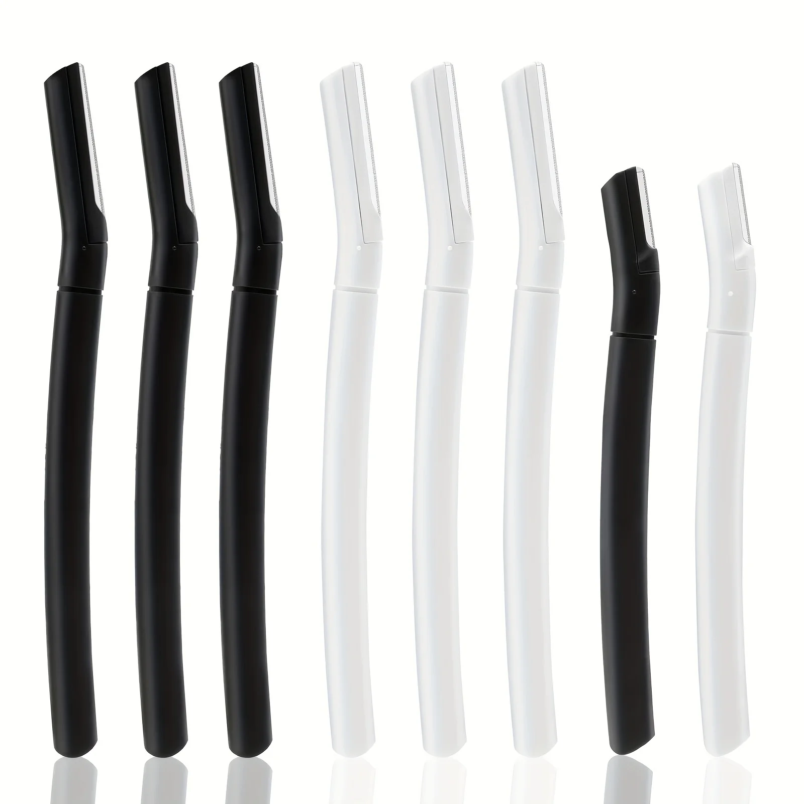 Safe Eyebrow Trimmer Makeup Tools Stainless Steel Eyebrow Scissors with Comb Hair Removal Shaver Eyebrows Shaping Makeup tools