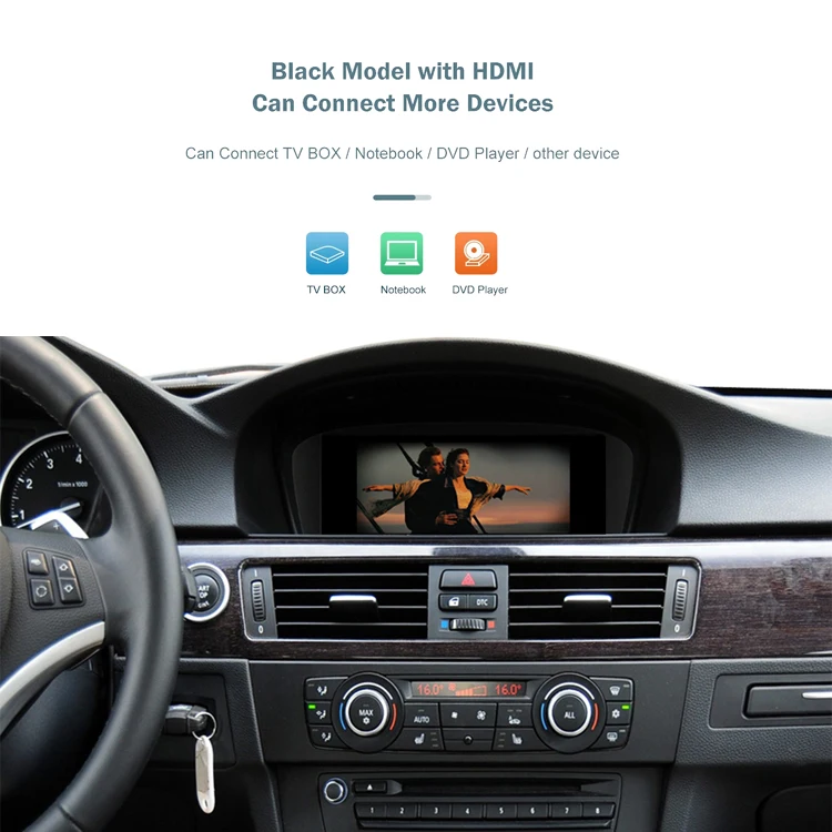 Carplay أندرويد السيارات مشغل وسائط متعددة ل F01 F02 F10 F11 F26 F70 F71 E25 E60 E84 E92 CIC Carplay وحدة