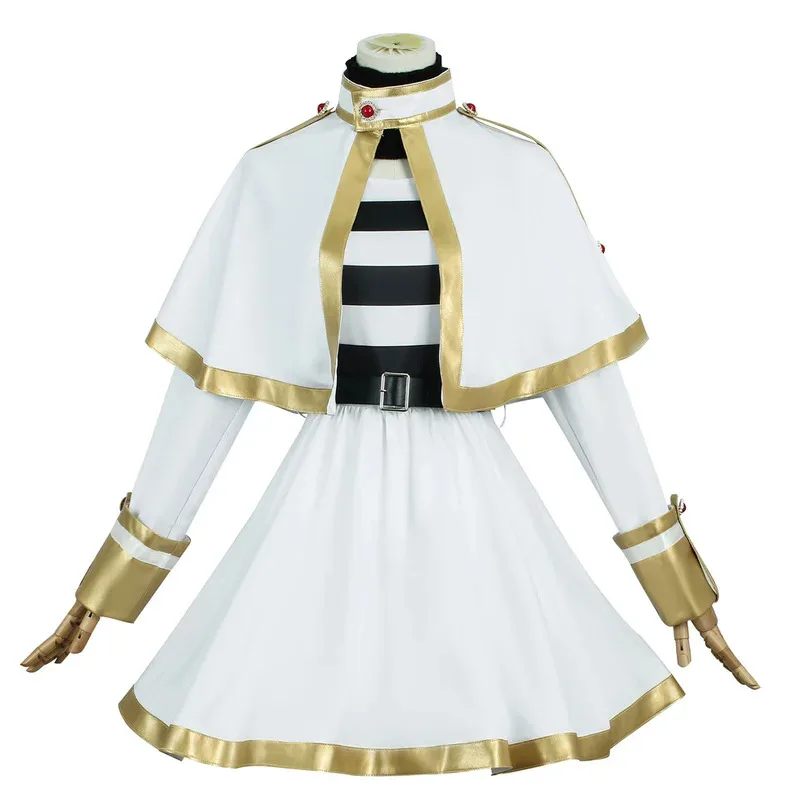 Hemixush Frieren at the Funeral Cosplay Frieren Costume Party Uniform Full Set Kawaii Suit
