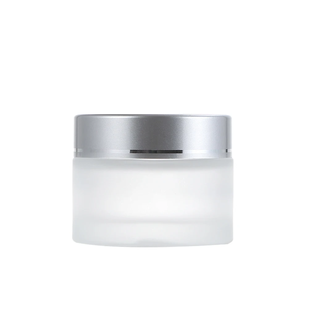 Glass Multipurpose Matte Cosmetic Face Container - Durable And Recyclable Durable And Wear-resistant Jars Matte Cosmetic