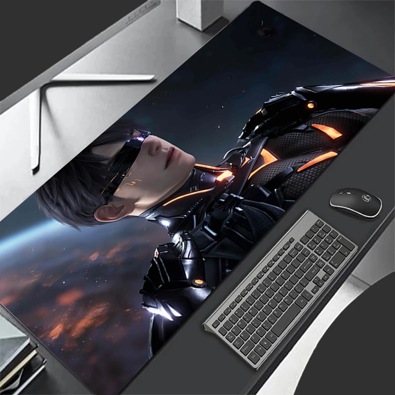 

Mousepad Computer Gaming Accessories Keyboard Pad Office PC Rubber Love And Deepspace Caleb Mouse Pad Decoracion Desk Mouse Mat