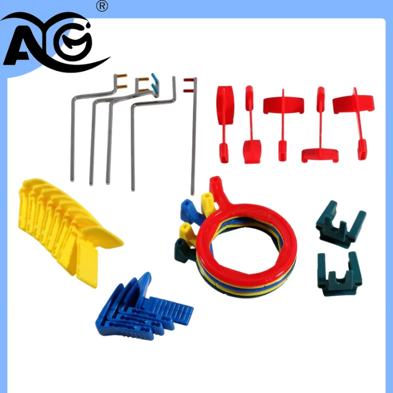 AG 1set Dental X-Ray Film Positioning System Intra Oral X ray Film Position Kit Holder Dental Sensor Positionar Dentist tools