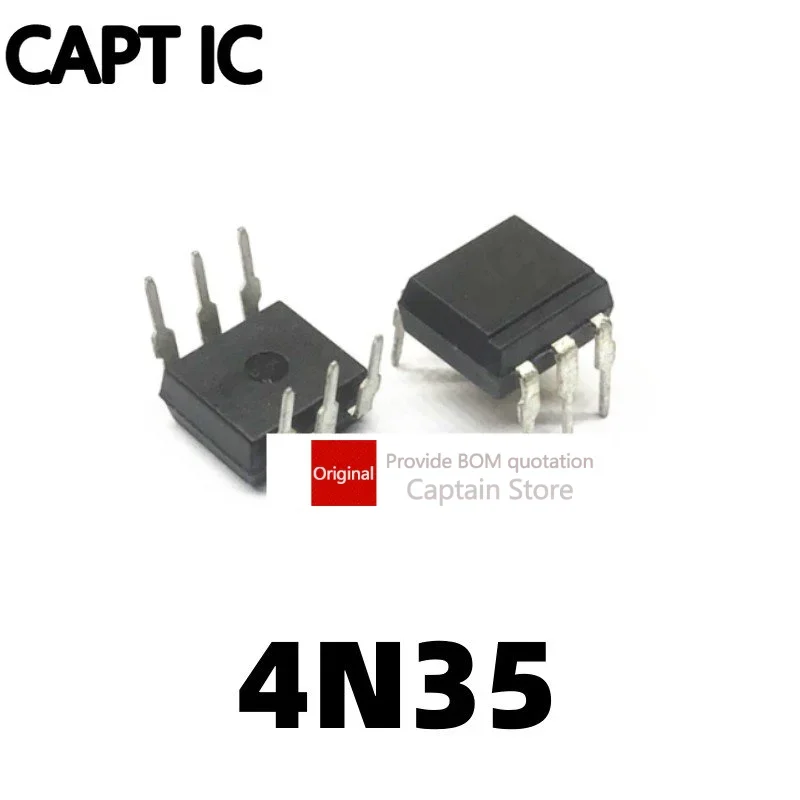 1 Stück el4n35 4 n35 Inline-Optokoppler Dip6-Optokoppler
