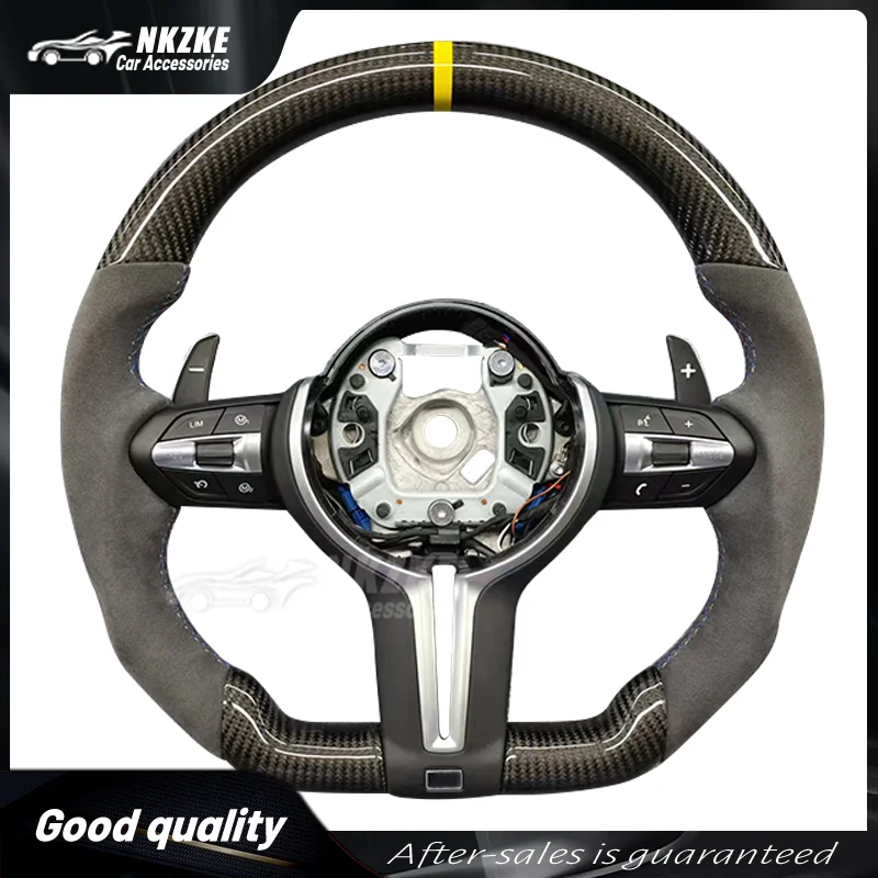 Suitable For BMW F series Steering Wheel, With Multifunctional Buttons/Switches And Shift Paddles, Car Accessories,F10,F20,F30