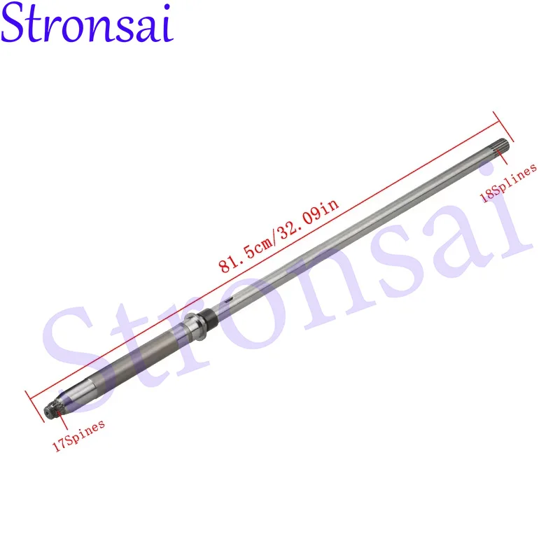 688-45501-11 Driver Shaft Long For Yamaha Outboard Motor 2 stroke 50HP 75HP 85HP 688-45501 boat engine parts