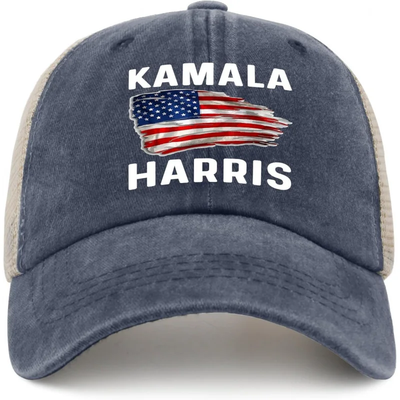 Kamala Harris 2024 Hat Trucker Hat Men Funny Mesh Baseball Cap for Summer