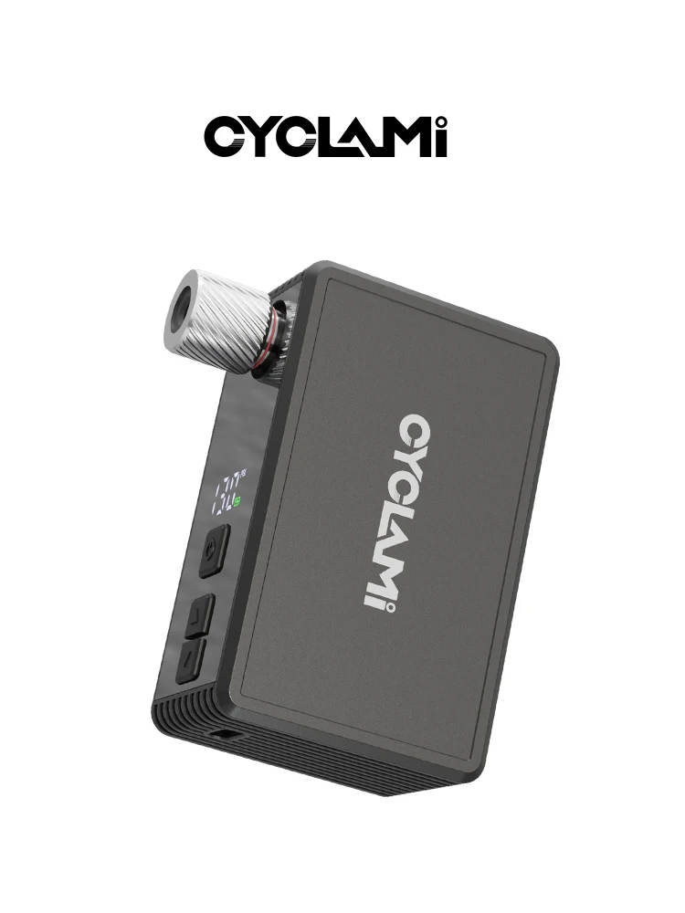 AliExpress CYCLAMI AM6 Pro Mini Electric Automatic Air Pump Portable Digital Inflator MTB Road Bike Schrader Presta Tires 130PSI 800mAh