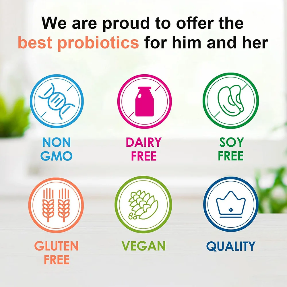 Probiotic and Prebiotic Supplements - Suitable for Both Men and Women, Maintains Immune, Digestive System Health, Gut Health - Image 4