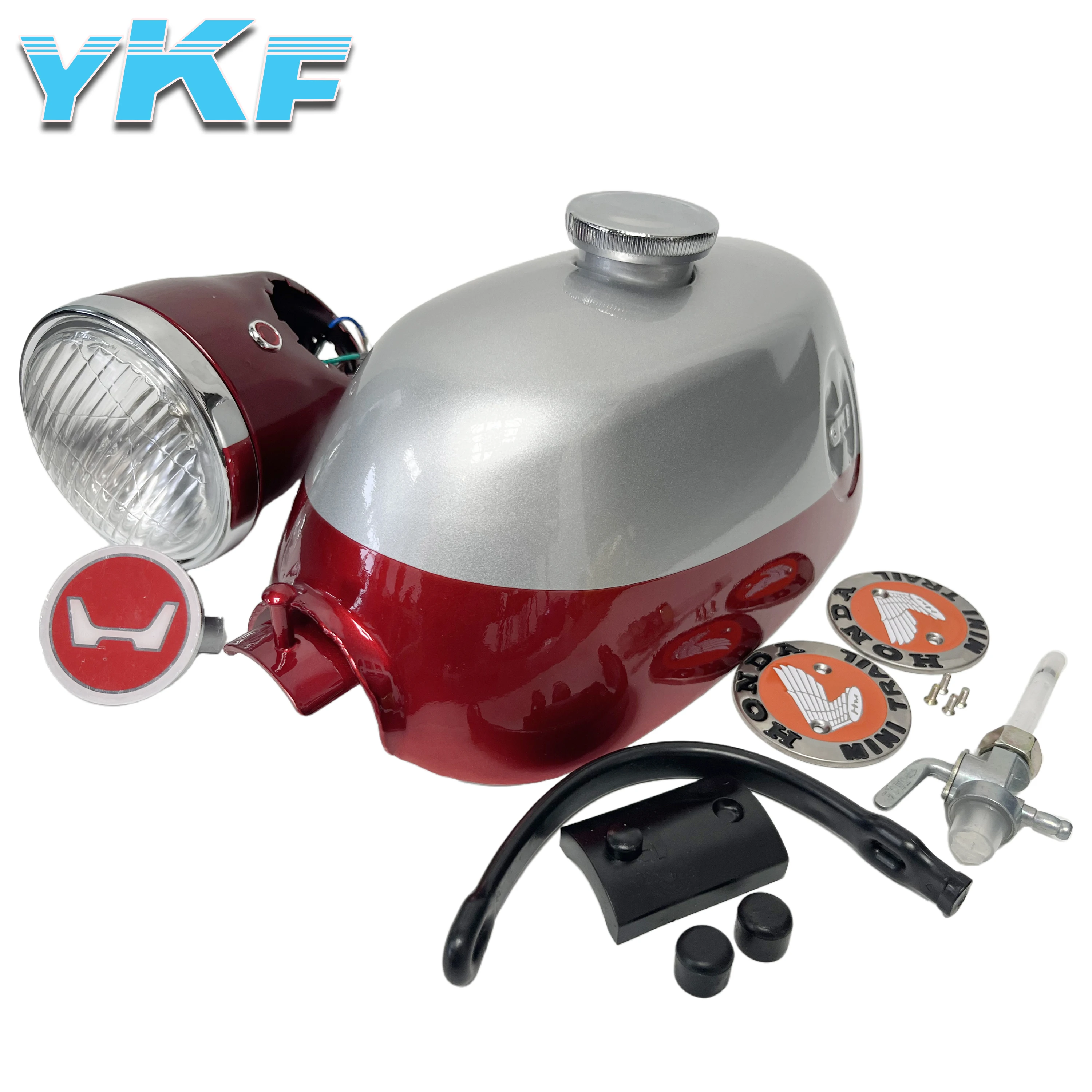 Z50 K0 K1 68-70 Motorcycle steel tank kit with headlight Multi-colour available For Mini Trail Z50