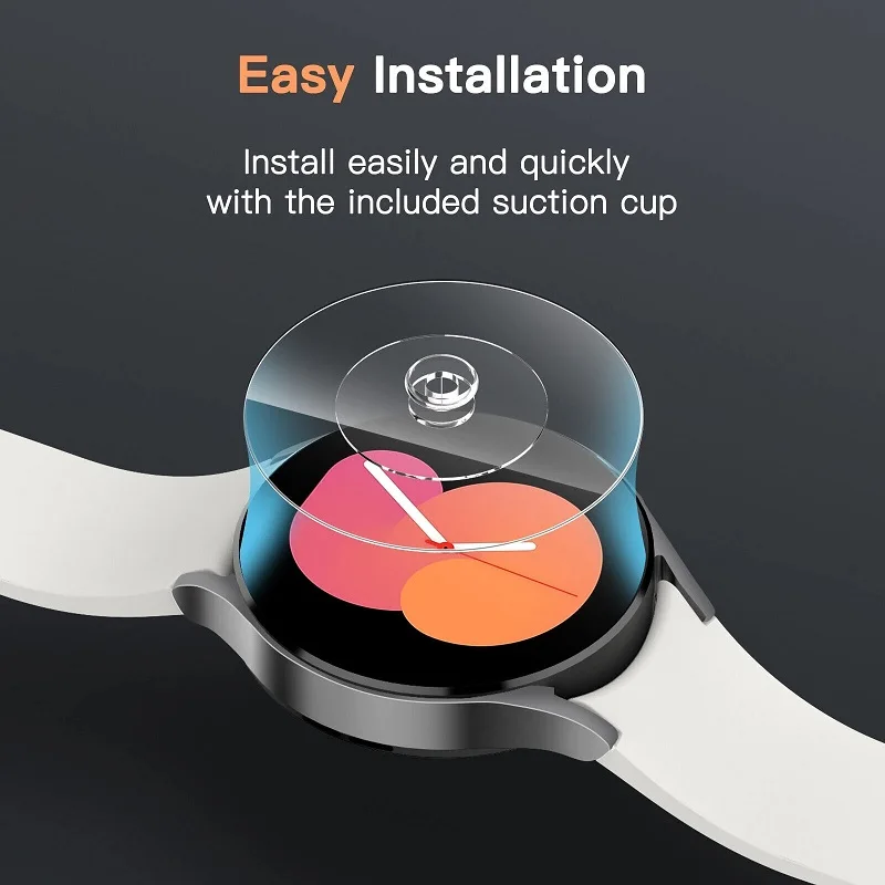 Screen Protector Film for Samsung Galaxy Watch 4/5/5 Pro Tempered Glass for Samsung Watch 5 Pro/5/4 44mm 40mm Smart Watch Film