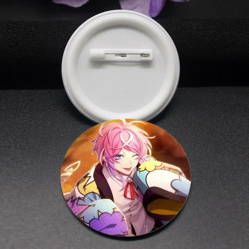 Anime Hypnosis Microphone Brooches Cartoon Figure Amemura Ramuda Yumeno Gentarou Jakurai Jinguji Badge Brooch Jacket Pins Gifts