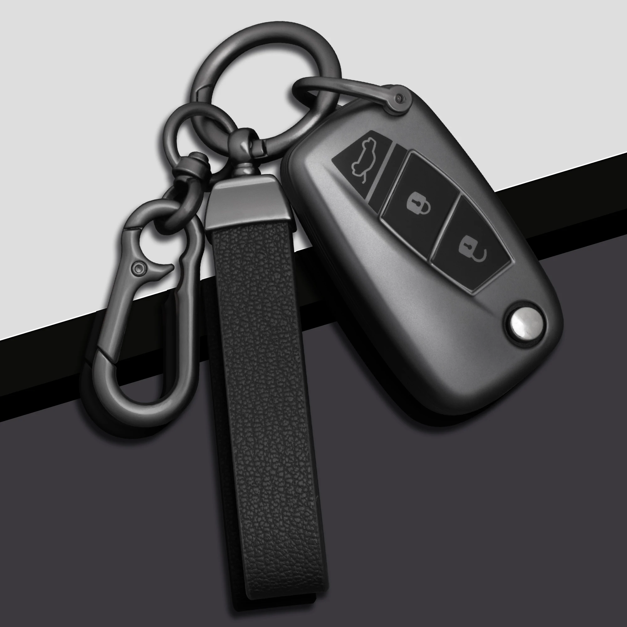 

Car Key Case Cover For FIAT 500 Panda Idea Stilo Ducato Punto Bravo Grande Minibus Doblo Protected Accessories