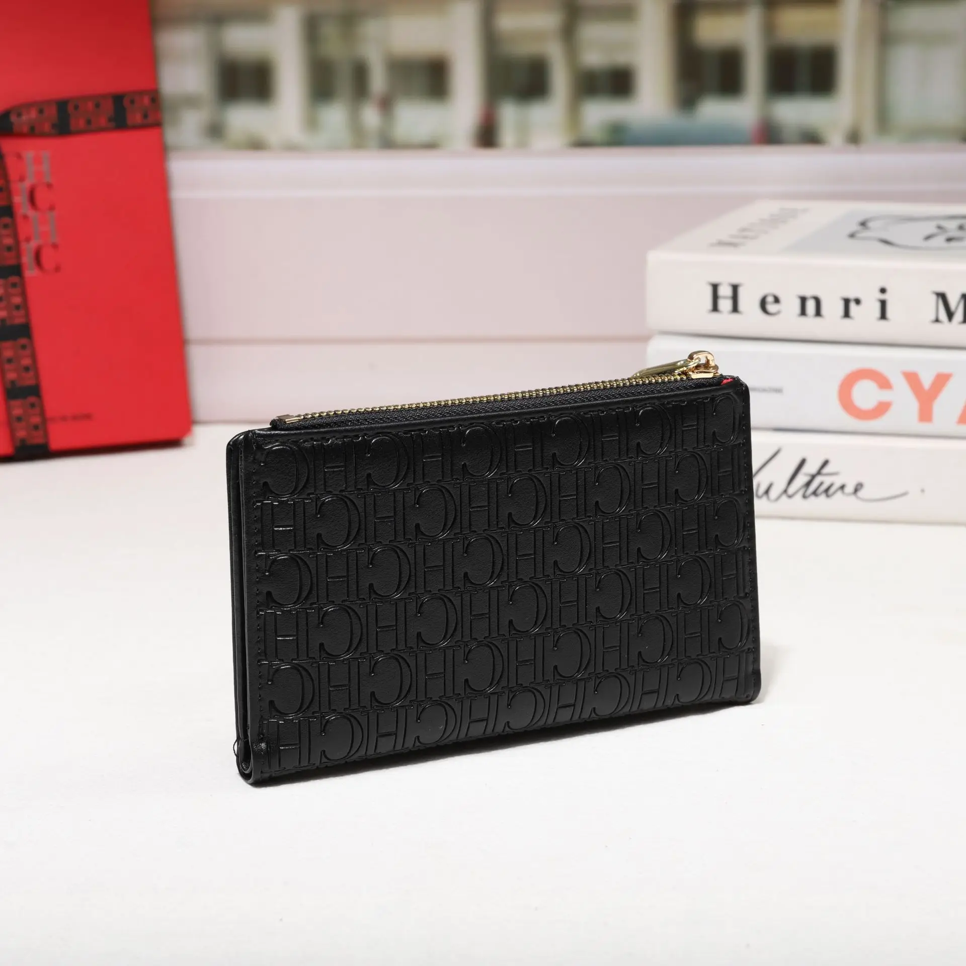 Роскошные женские кошельки 2025 года, модный клатч на молнии с отделениями для карт и карманом для монет. Блокировка RFID. Большая емкость.