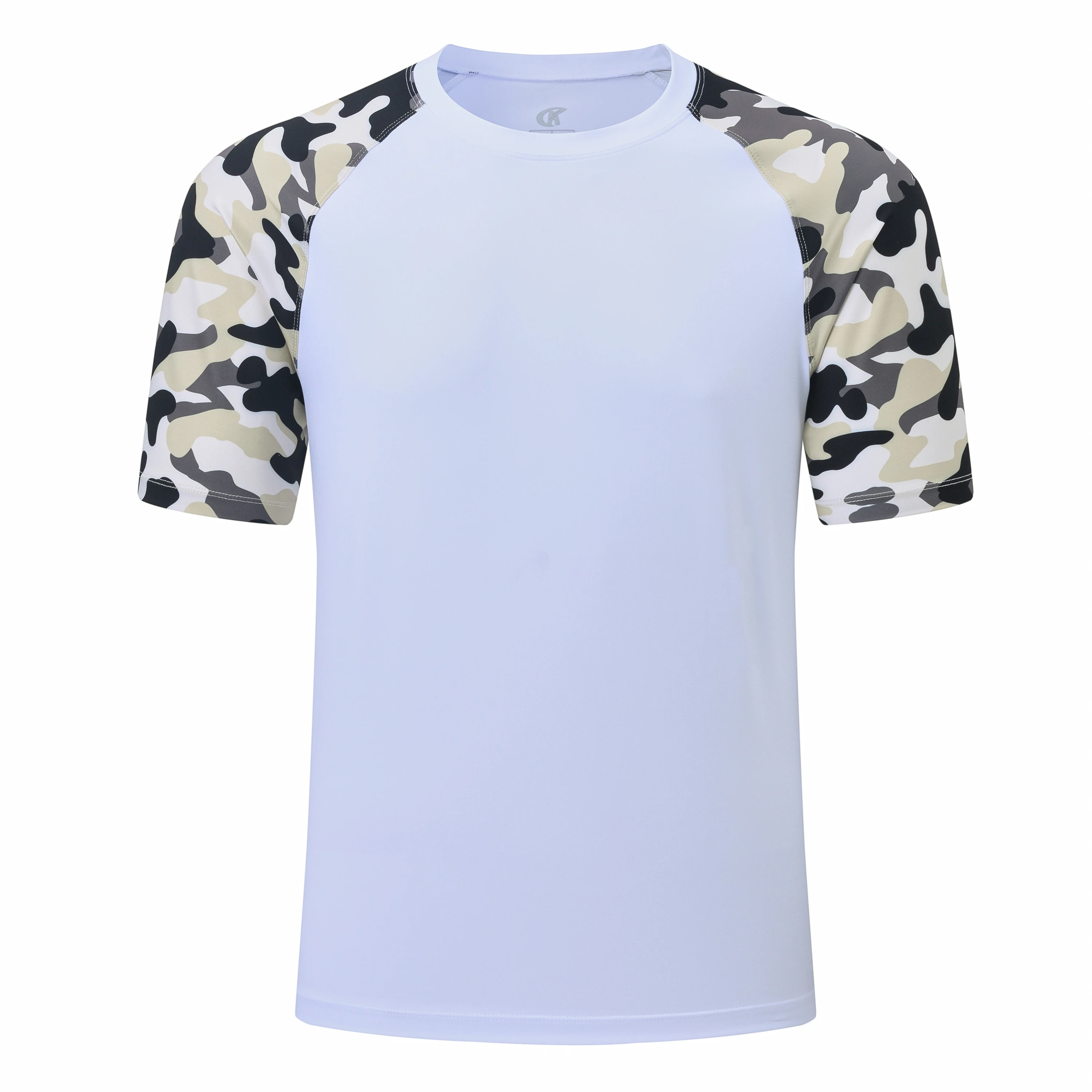 Men's T-Shirt Short Sleeve Swimware Rash Guards UPF 50+ Sunscreen Shirt  Camo T-shirt Quick Dry Hiking Fishing Athletic Workout